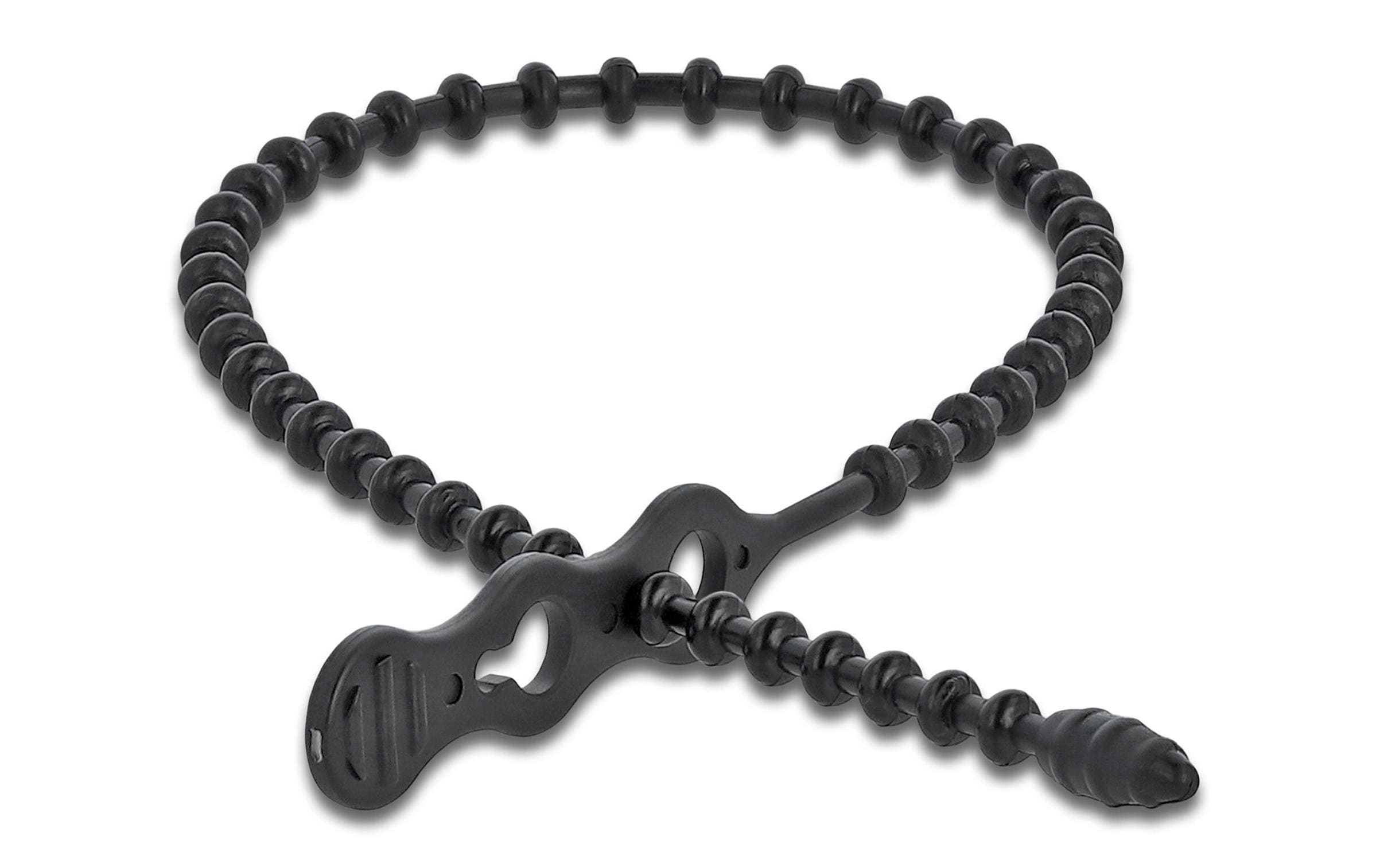 Delock Kabelbinder 210 x 4.5 mm Polyamid, Schwarz, 10 Stk. Delock Kabelbinder 210 x 4.5 mm Polyamid, Schwarz, 10 Stk.