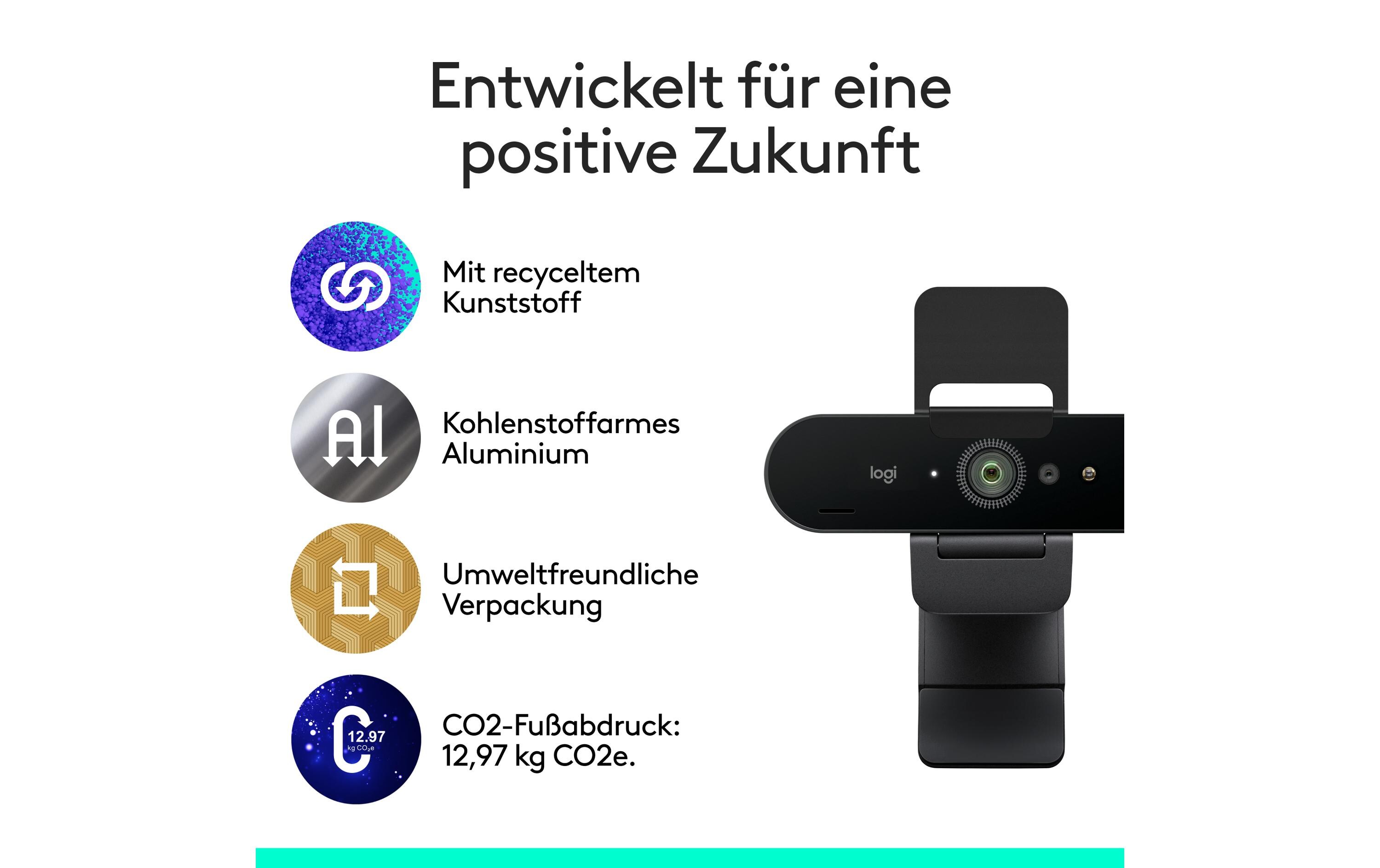 Logitech Webcam Brio 4K Ultra HD graphite