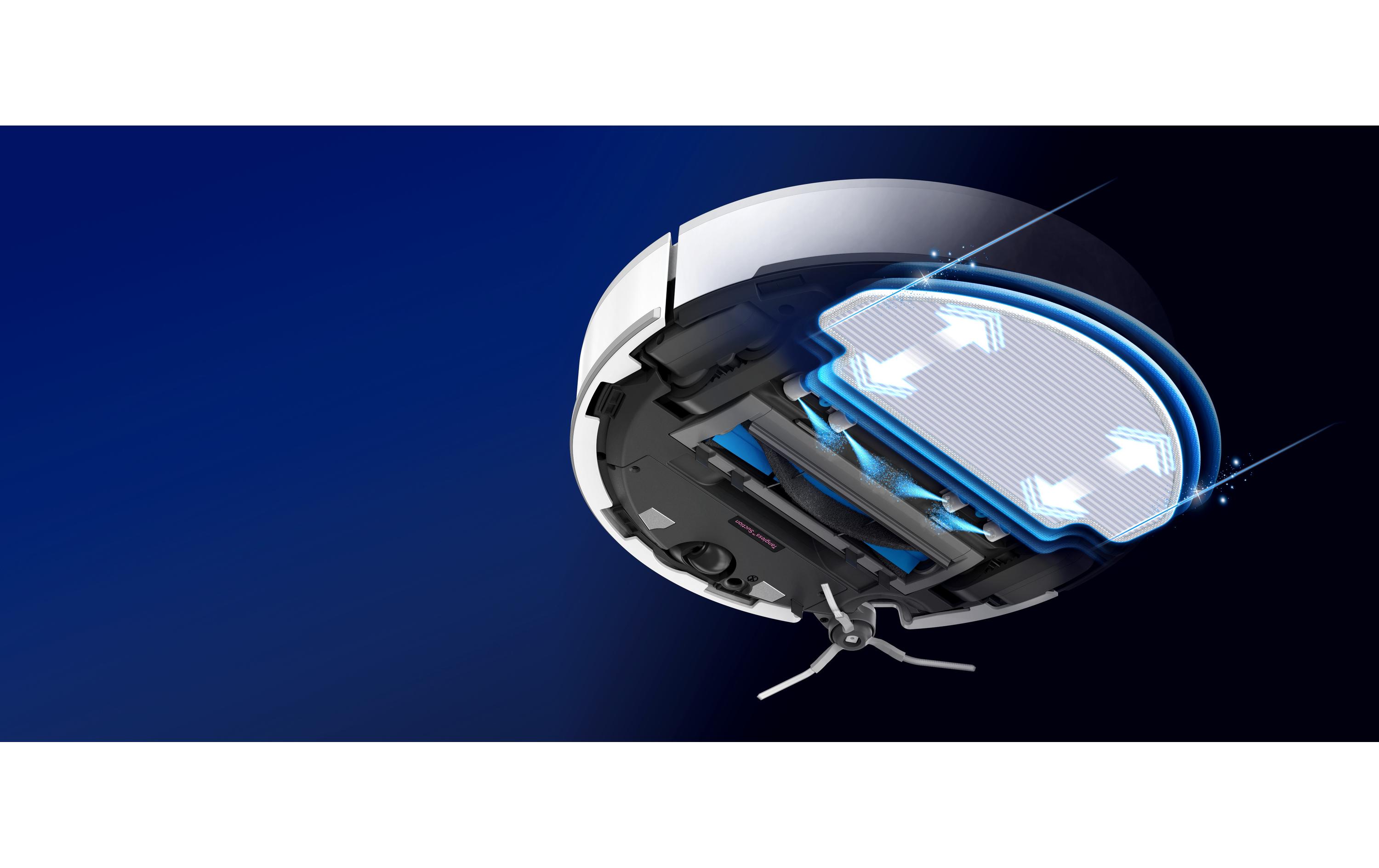 Hobot Saug- und Wischroboter Legee Q10 Weiss