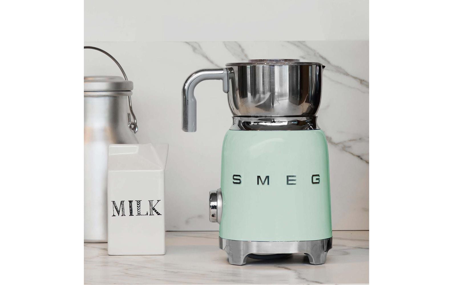 SMEG Milchschäumer 50's Style MFF11PGEU Hellgrün