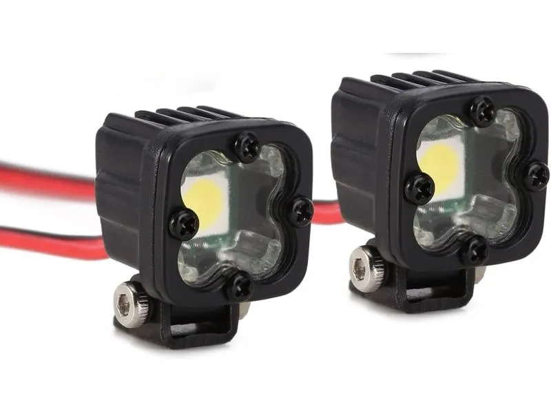 Absima 1:10 LED Zusatzscheinwerfer eckig (2) Absima 1:10 LED Zusatzscheinwerfer eckig (2)