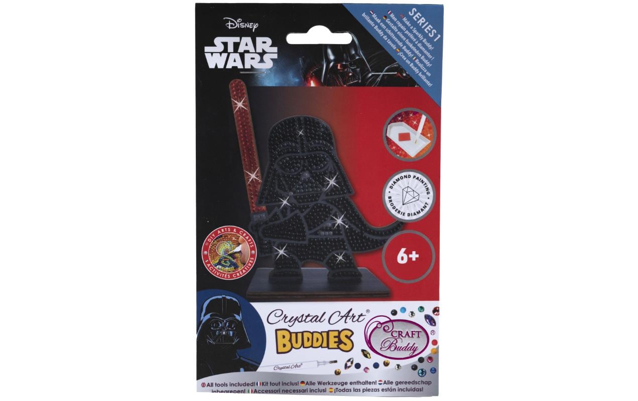 CRAFT Buddy Bastelset Crystal Art Buddies Darth Vader Figur