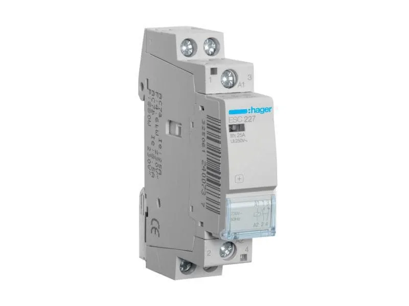 Hager Schütze 25A 1S + 1Ö 230 V Hager Schütze 25A 1S + 1Ö 230 V