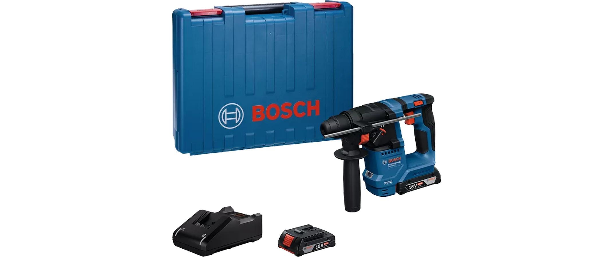 Bosch Professional Akku-Bohrhammer SDS plus GBH 18V-18 2x Akku Handwerkerkoffer Bosch Professional Akku-Bohrhammer SDS plus GBH 18V-18 2x Akku Handwerkerkoffer