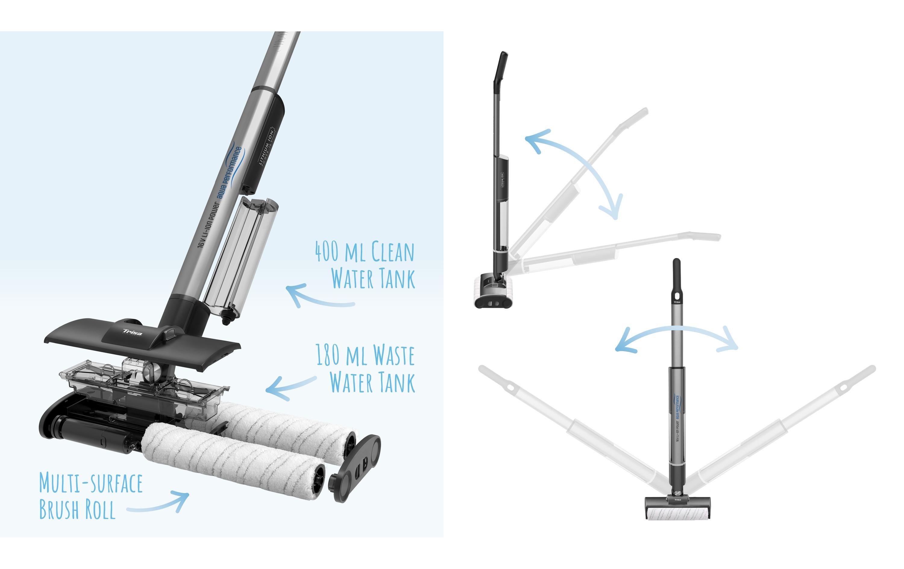Trisa Hartbodenreiniger Wet Clean Comfort T9746