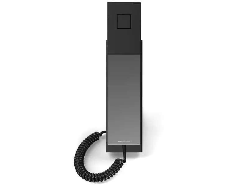 snom Tischtelefon HD30LA, Analoges Hotellobby-Telefon Schwarz