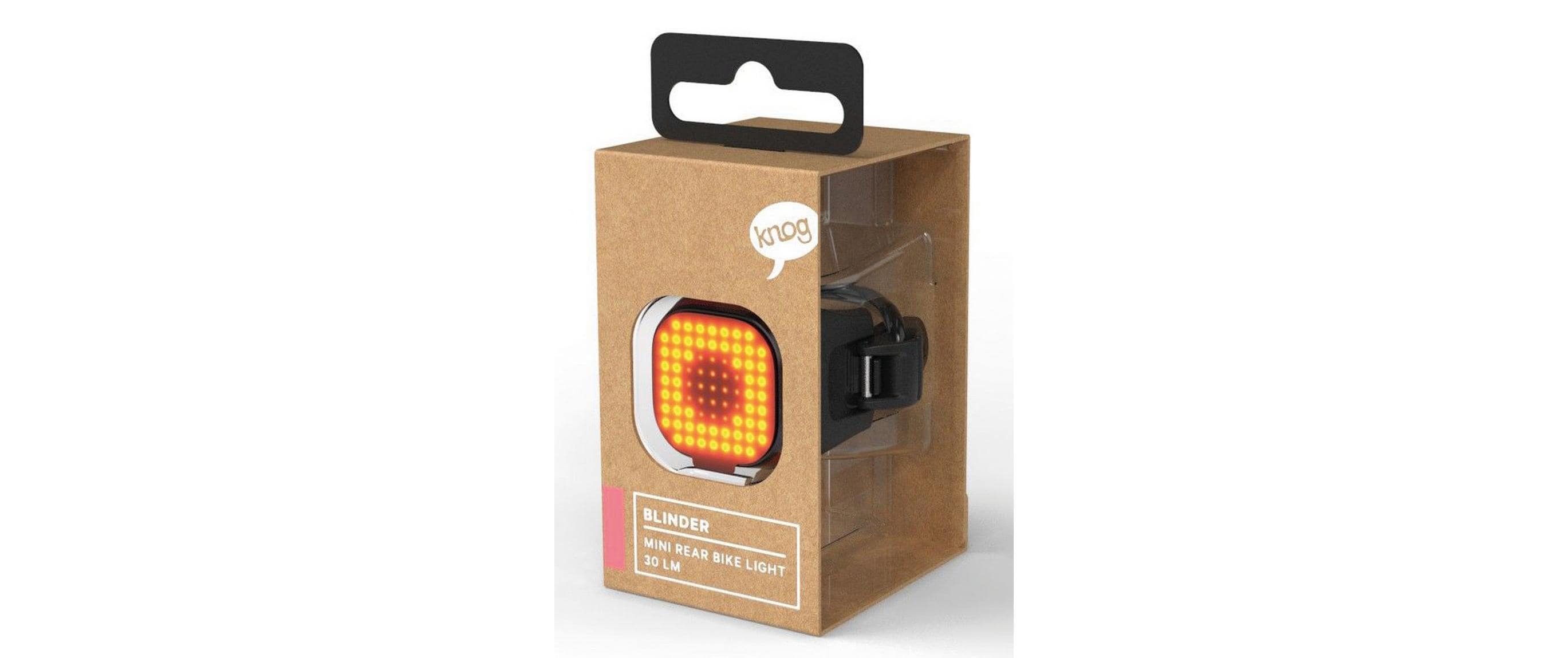 knog. Velolampe Blinder Mini Square Rücklicht, Schwarz knog. Velolampe Blinder Mini Square Rücklicht, Schwarz