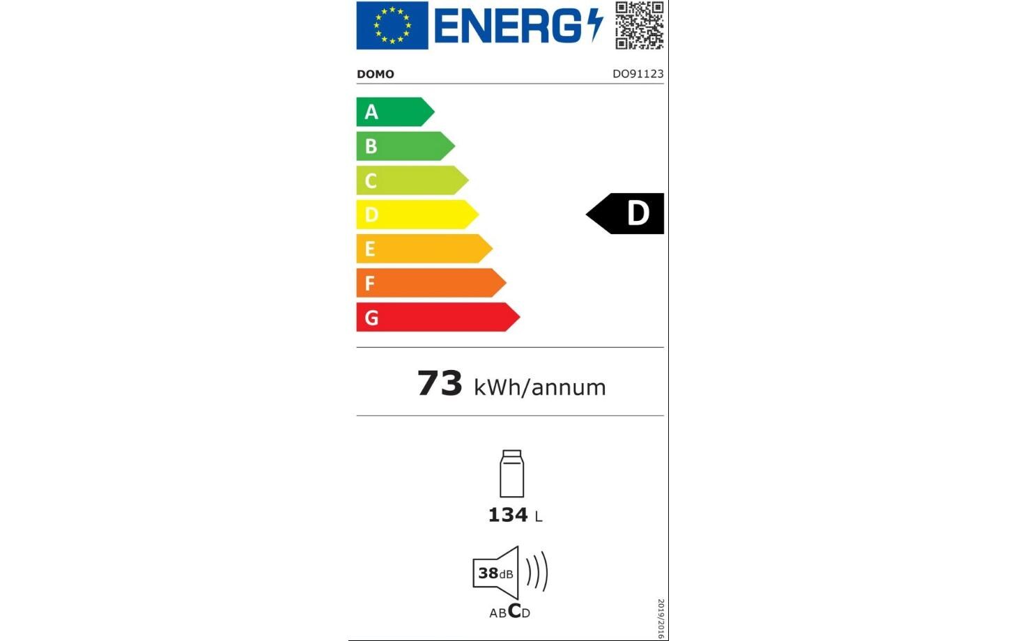 Domo Kühlschrank DO91123 Rechts