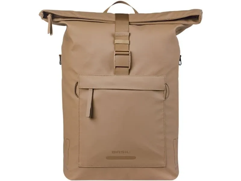 BASIL Gepäckträgertasche Brooklyn MIK Hooks, 17 l, sandfarben BASIL Gepäckträgertasche Brooklyn MIK Hooks, 17 l, sandfarben