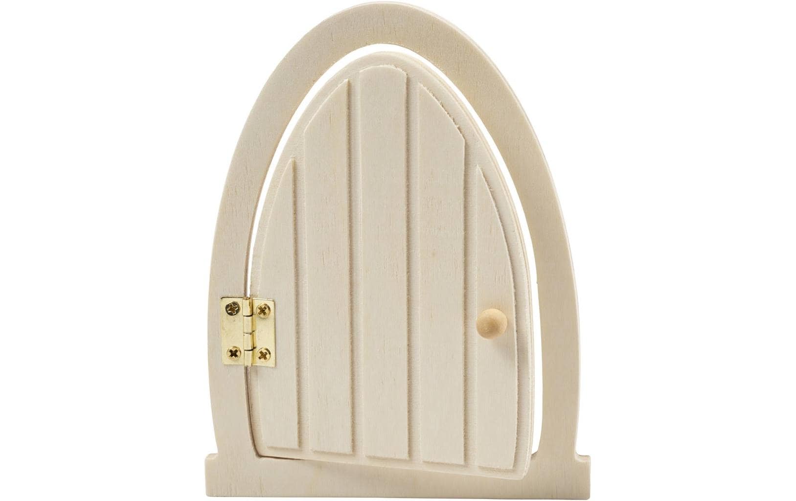 Creativ Company Mini-Utensilien Elfentür / Wichteltür 13 x 10 cm, oval