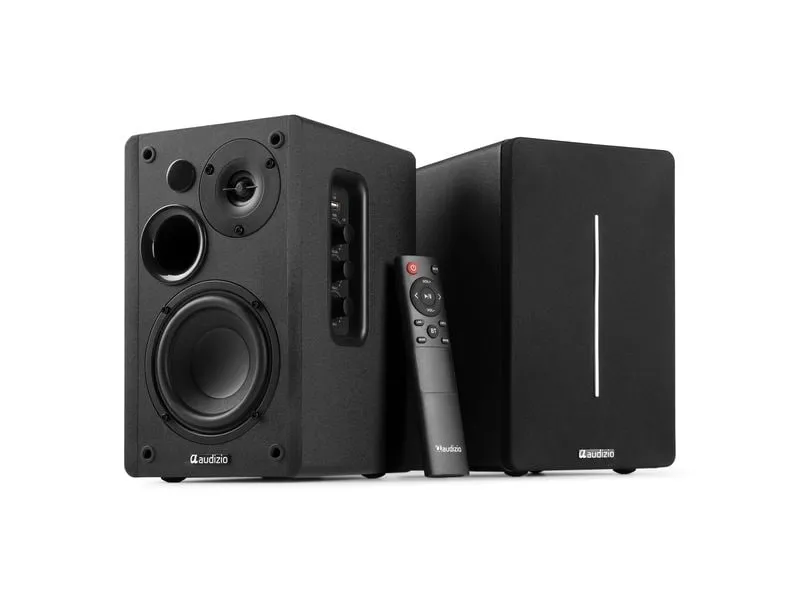 Audizio Regallautsprecher KS01B 120W, BT, Schwarz Audizio Regallautsprecher KS01B 120W, BT, Schwarz