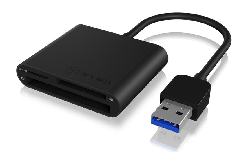 ICY BOX Card Reader Extern IB-CR301-U3 ICY BOX Card Reader Extern IB-CR301-U3
