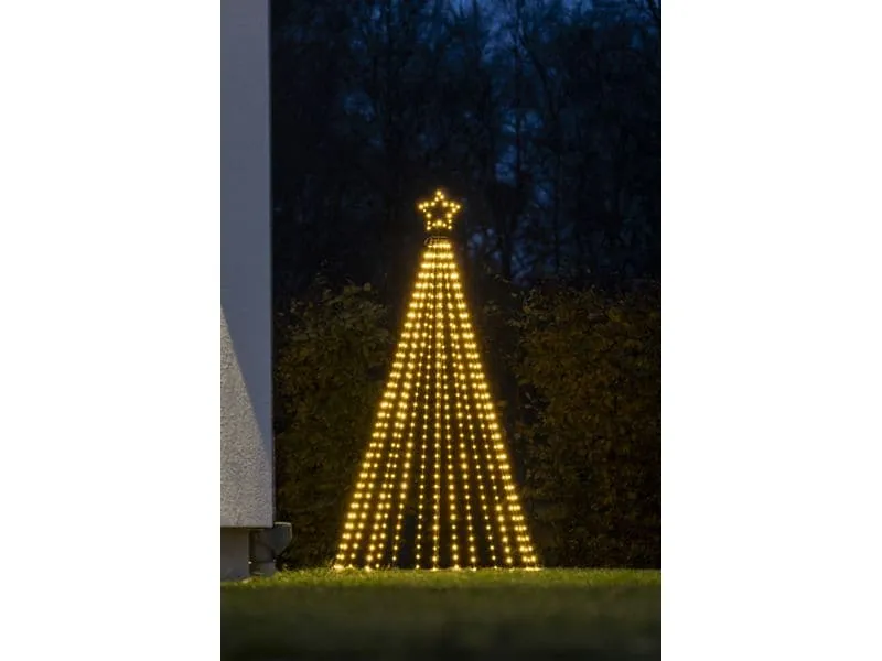Konstsmide LED Tannenbaum Stern 515 bernsteinfarbene LEDs, 6 W