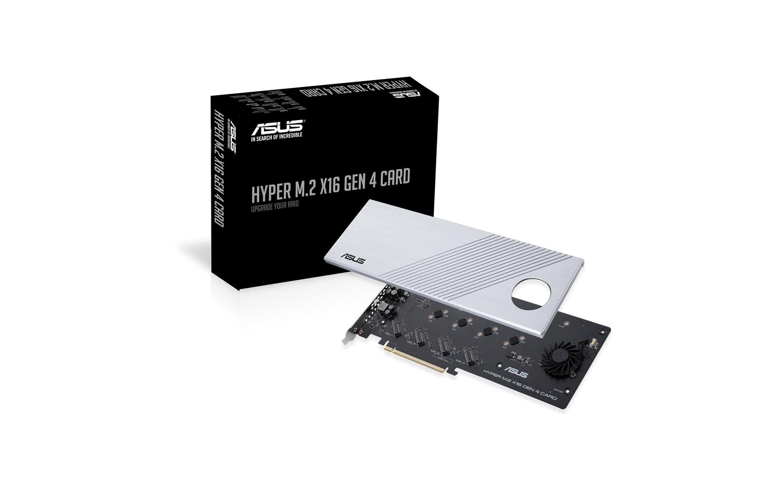 ASUS HYPER M.2 X16 GEN4 Card ASUS HYPER M.2 X16 GEN4 Card