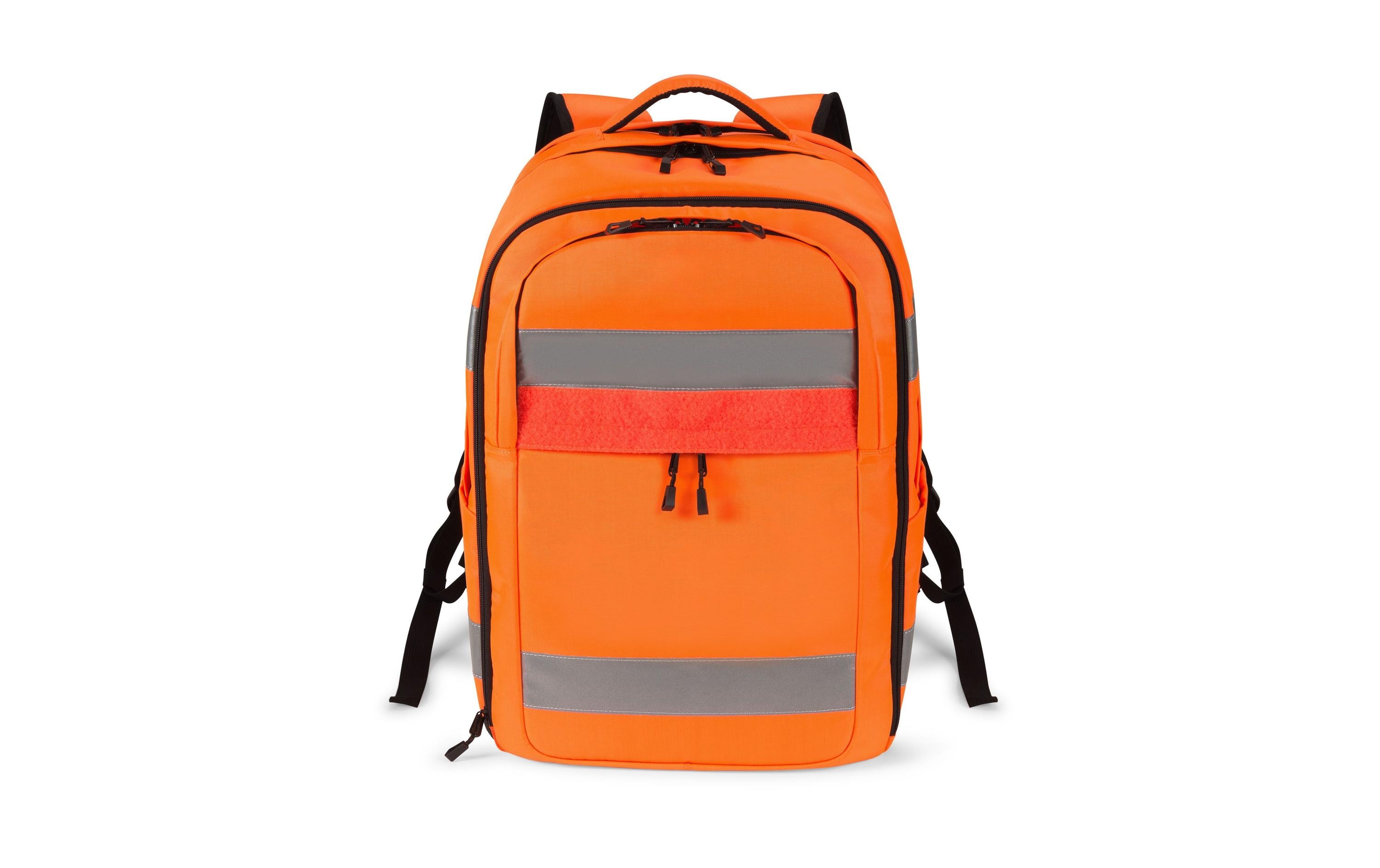 DICOTA Rucksack HI-VIS V-2 32-38 L – Orange DICOTA Rucksack HI-VIS V-2 32-38 L – Orange