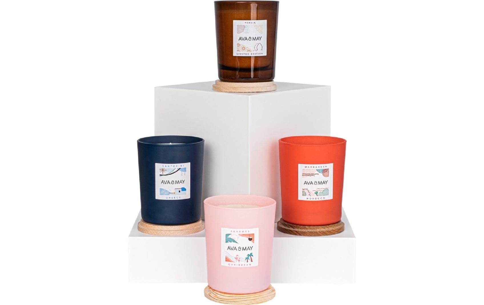 AVA & MAY Duftkerze Bahamas 180 g