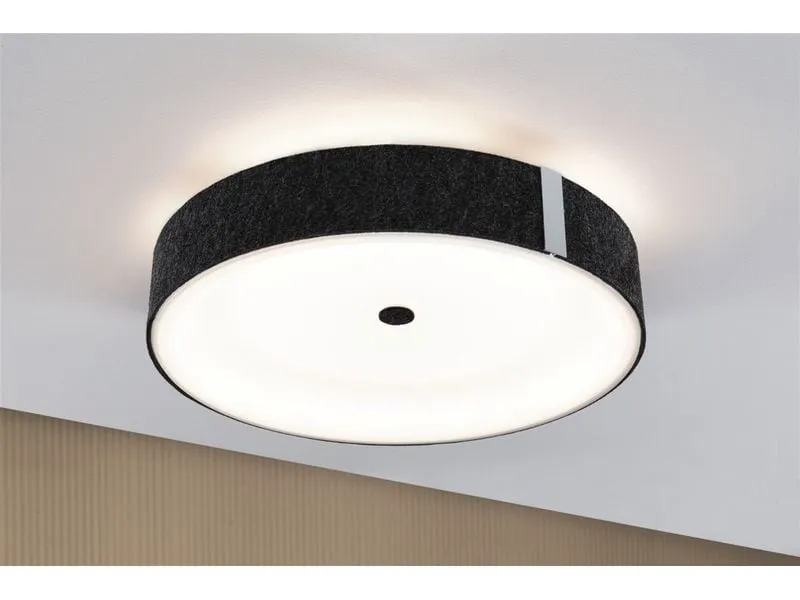 Paulmann LED Deckenleuchte Malika 2700K 29W Anthrazit