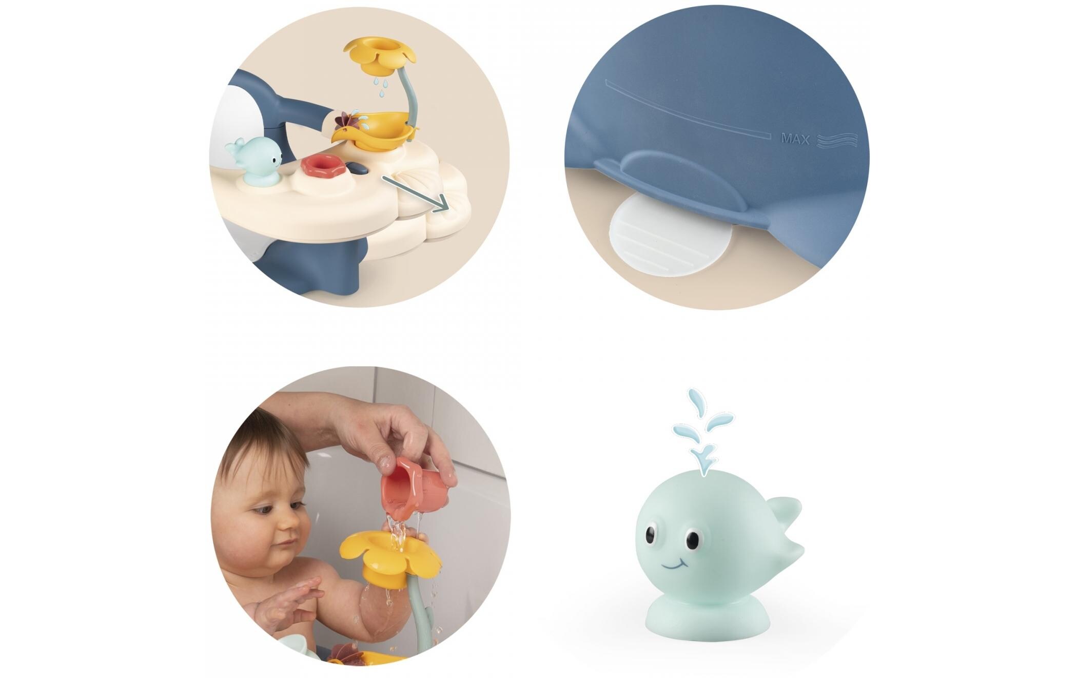 Smoby Baby-Badesitz Mehrfarbig