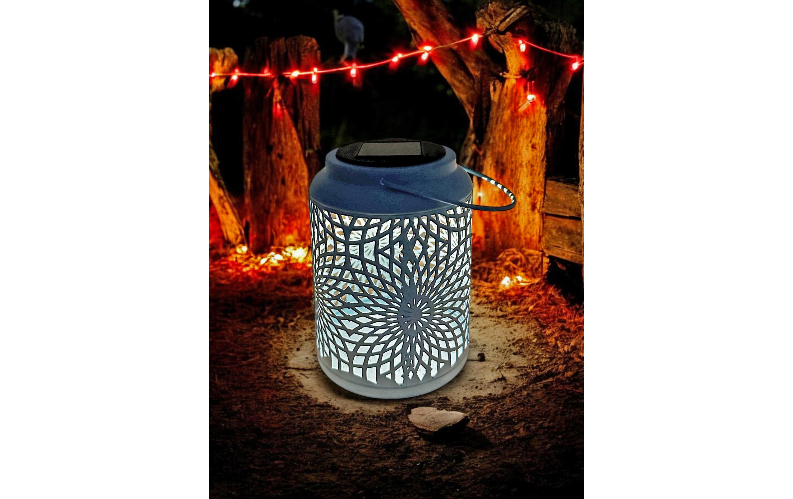 Dameco Laterne Muster Blau