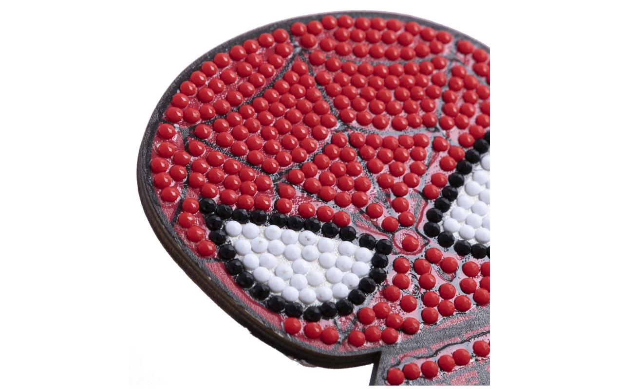 CRAFT Buddy Bastelset Crystal Art Buddies Spiderman Figur CRAFT Buddy Bastelset Crystal Art Buddies Spiderman Figur