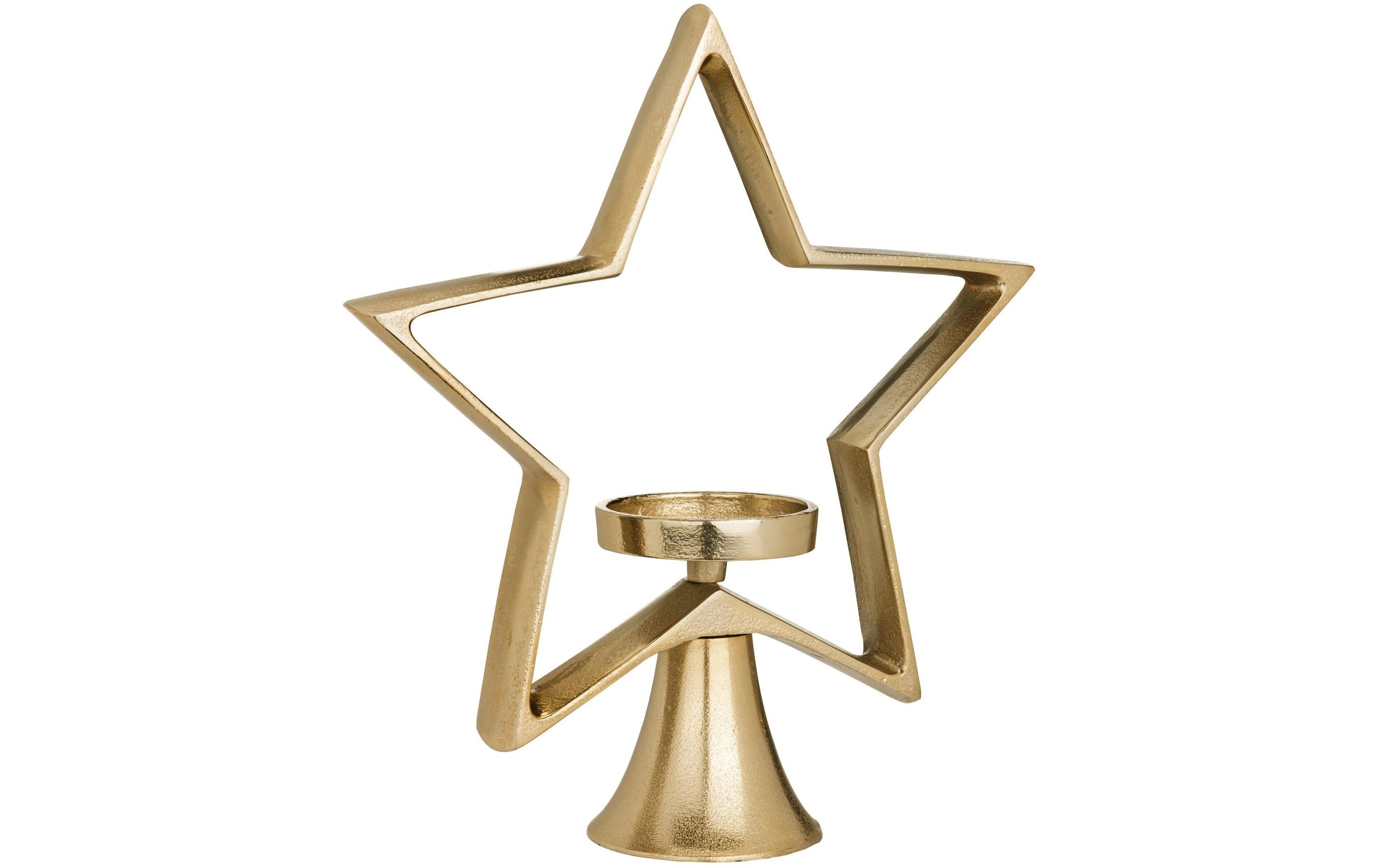 EGLO Weihnachtswindlicht Stern Mukayle 34 cm, Gold EGLO Weihnachtswindlicht Stern Mukayle 34 cm, Gold