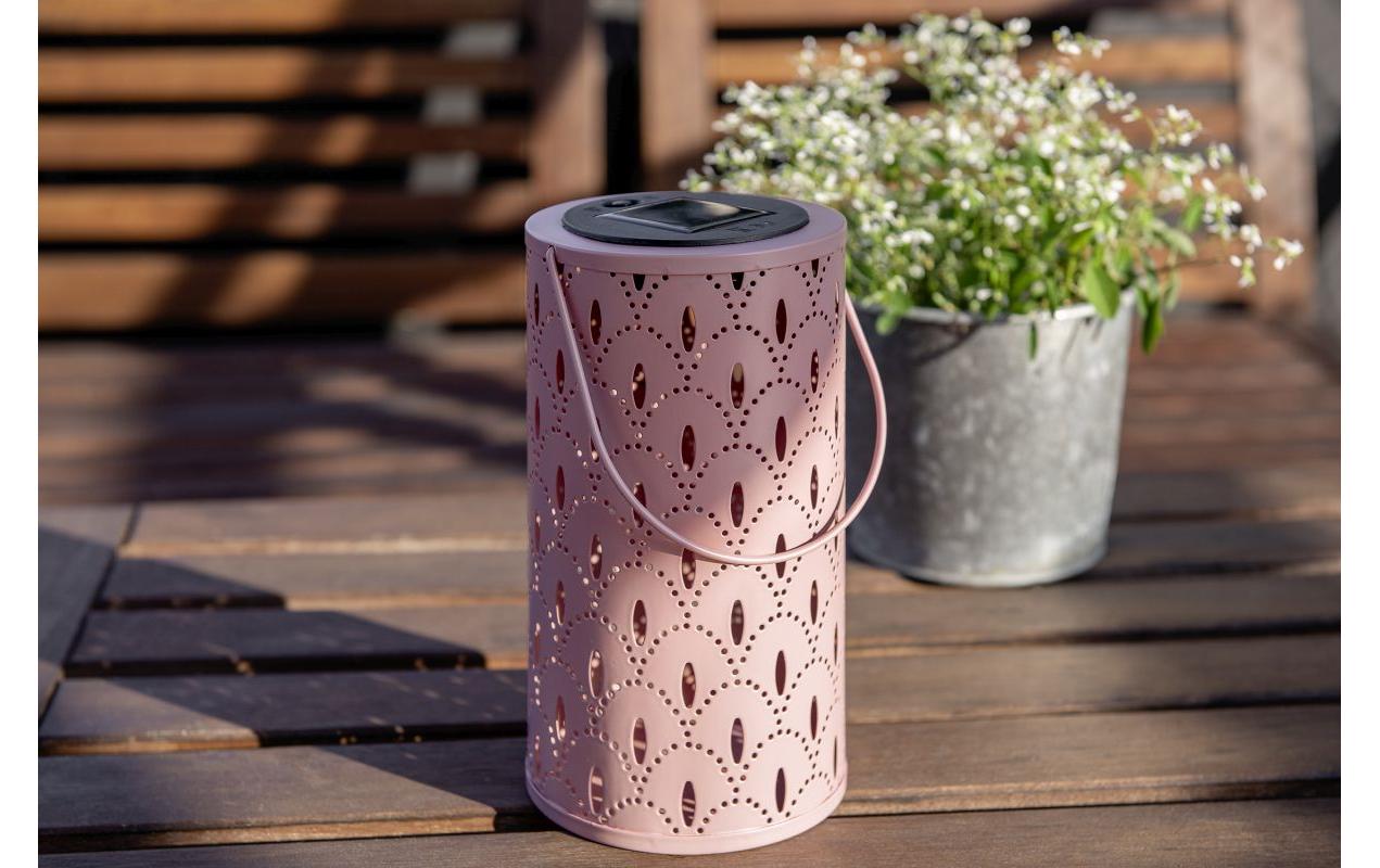 STT Solar Ornament Lantern Mauve