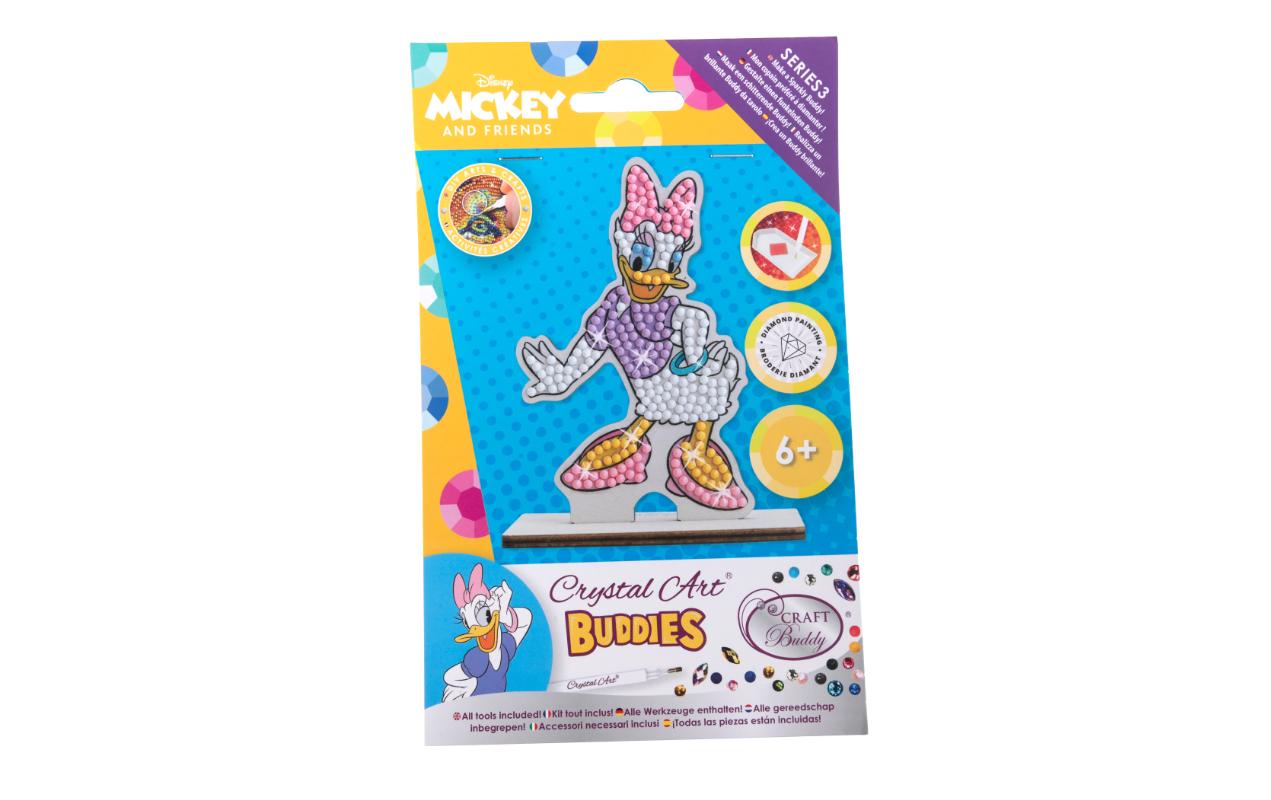 CRAFT Buddy Bastelset Crystal Art Buddies Daisy Duck