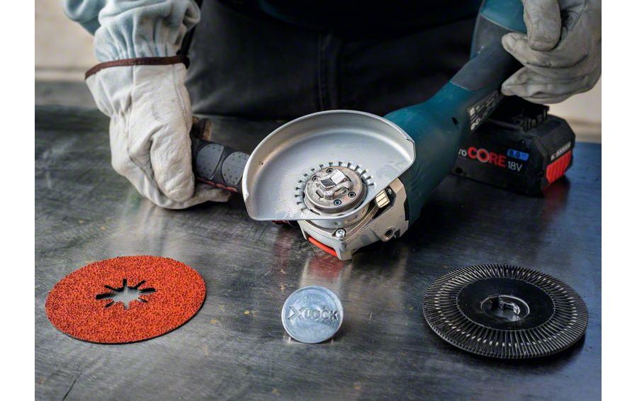 Bosch Professional Fiberscheibe EXPERT R782 X-LOCK, 125 mm, G 36, 25 Stück