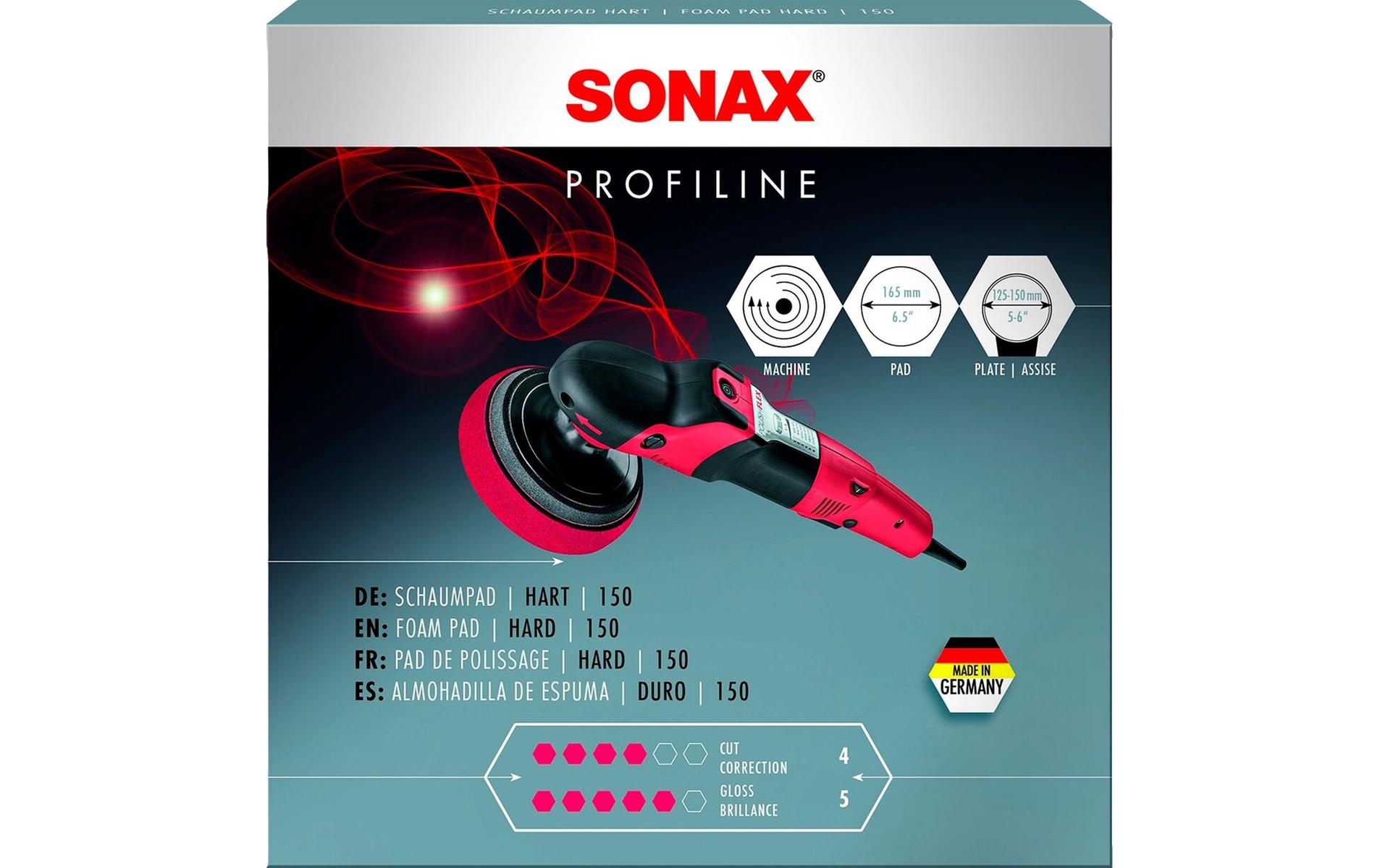 Sonax PROFILINE Polierpad, hart, Ø 165 mm