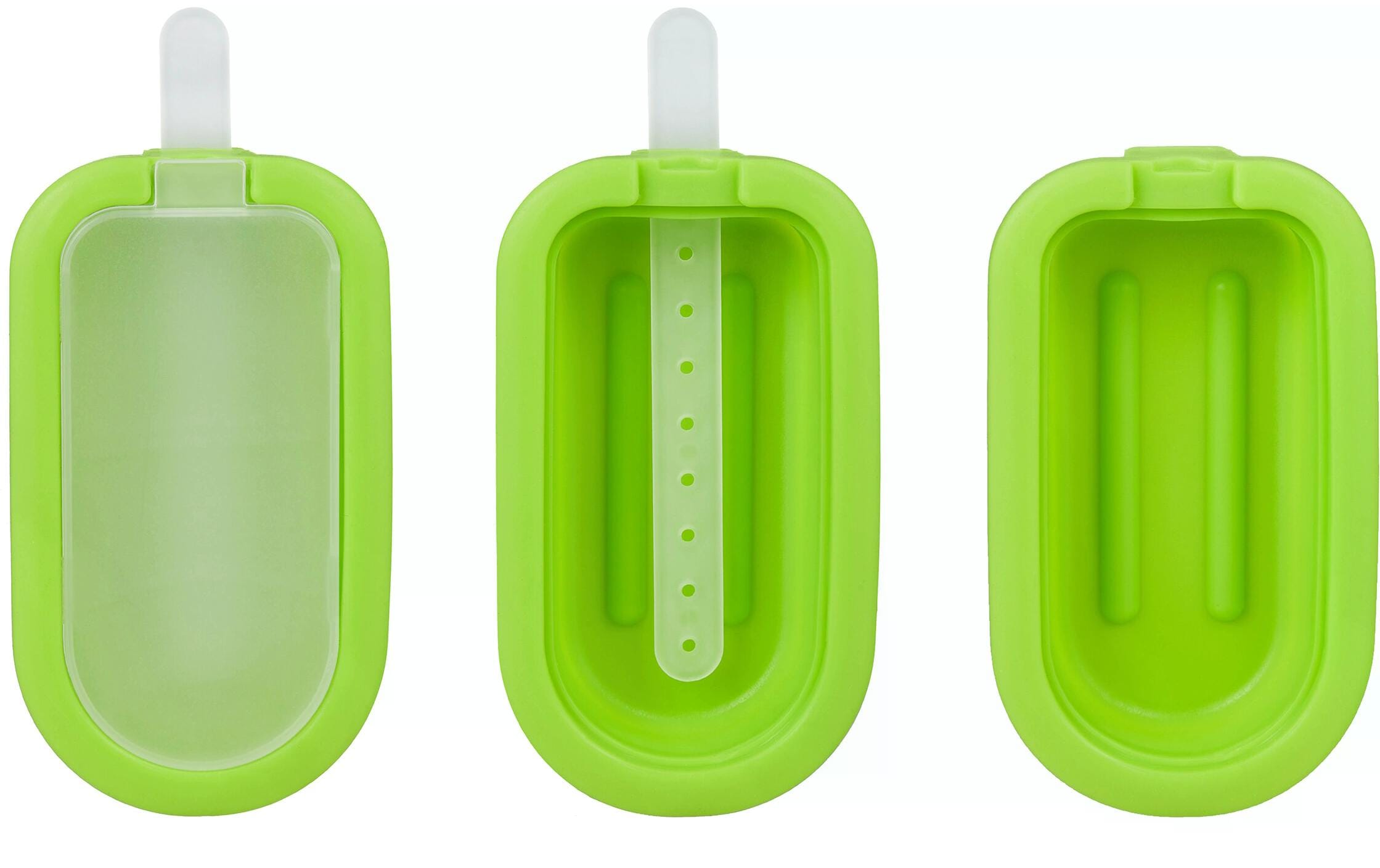 relaxdays Glaceform 8 Stück, Gelb/Grün/Pink