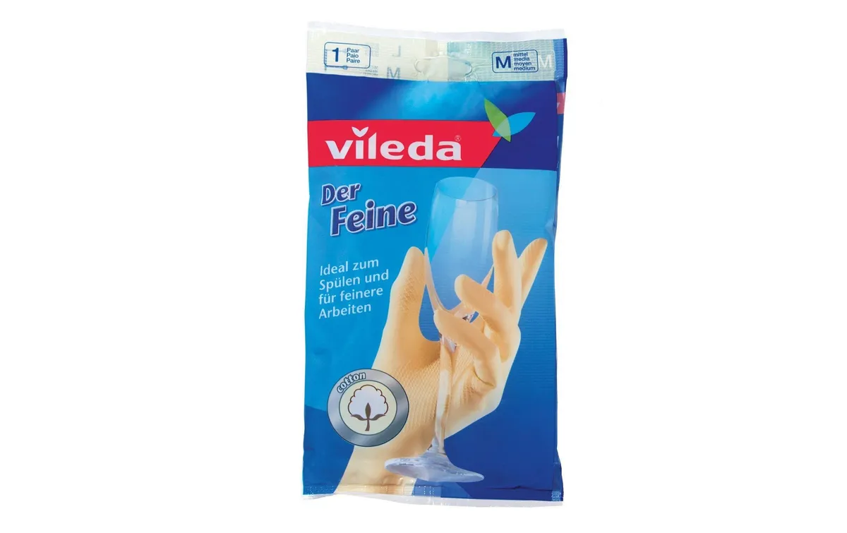 Vileda Einweghandschuh Der Feine Sensitive M 2 Stück Vileda Einweghandschuh Der Feine Sensitive M 2 Stück