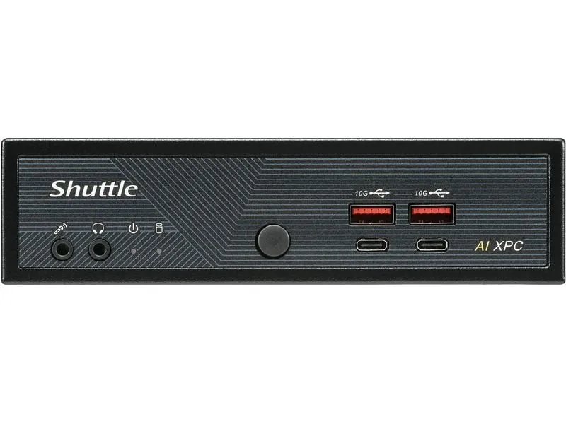 Shuttle Barebone Slim AI PC DN11H9