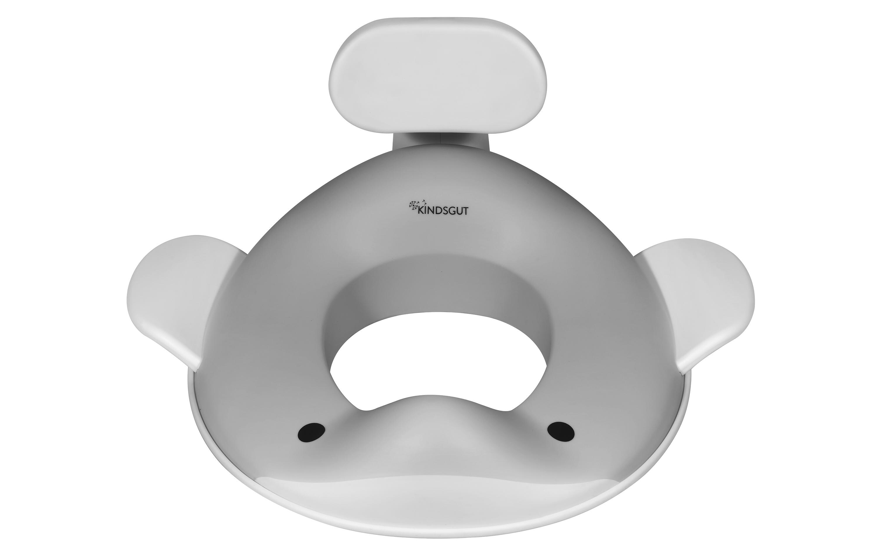 Kindsgut Toilettensitz Wal Dunkelgrau