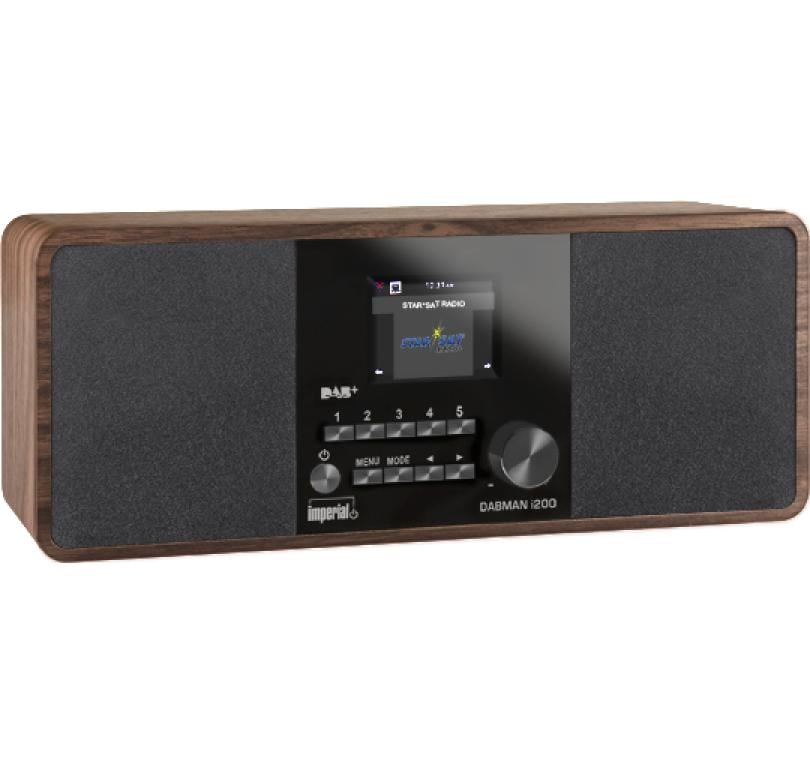 Imperial Internet Radio Dabman i200 Holzoptik