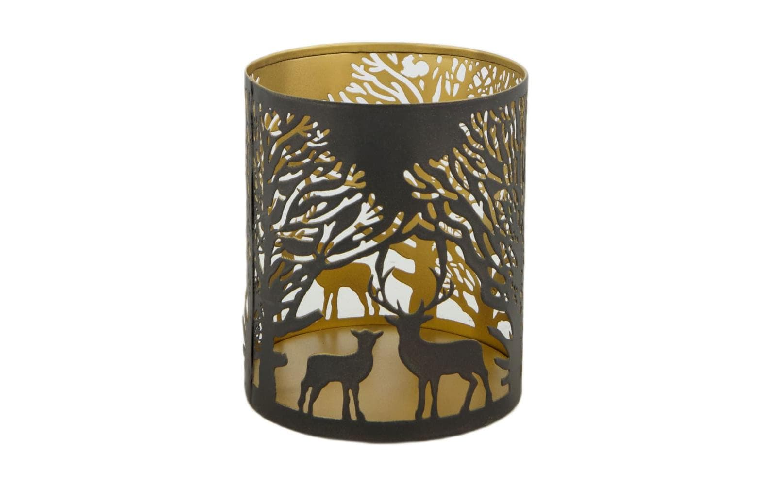 CHALET Weihnachtswindlicht Vidar Gold