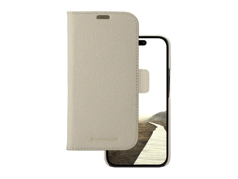 dbramante1928 Book Cover New York iPhone 15 Plus Sand Dune dbramante1928 Book Cover New York iPhone 15 Plus Sand Dune