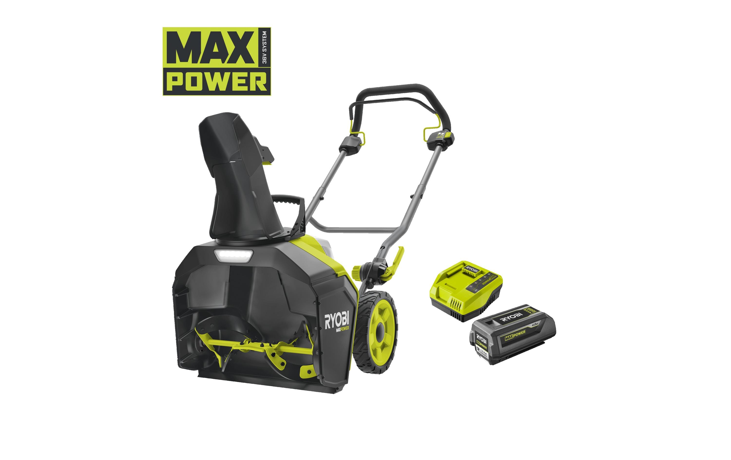 RYOBI Akku-Schneefräse RY36STX45A-140