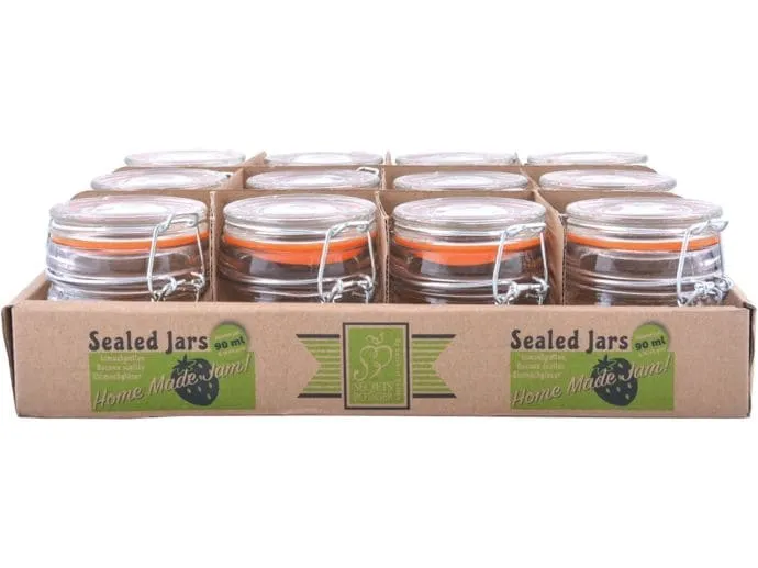 Esschert Design Einmachglas 90 ml, 12 Stück Esschert Design Einmachglas 90 ml, 12 Stück