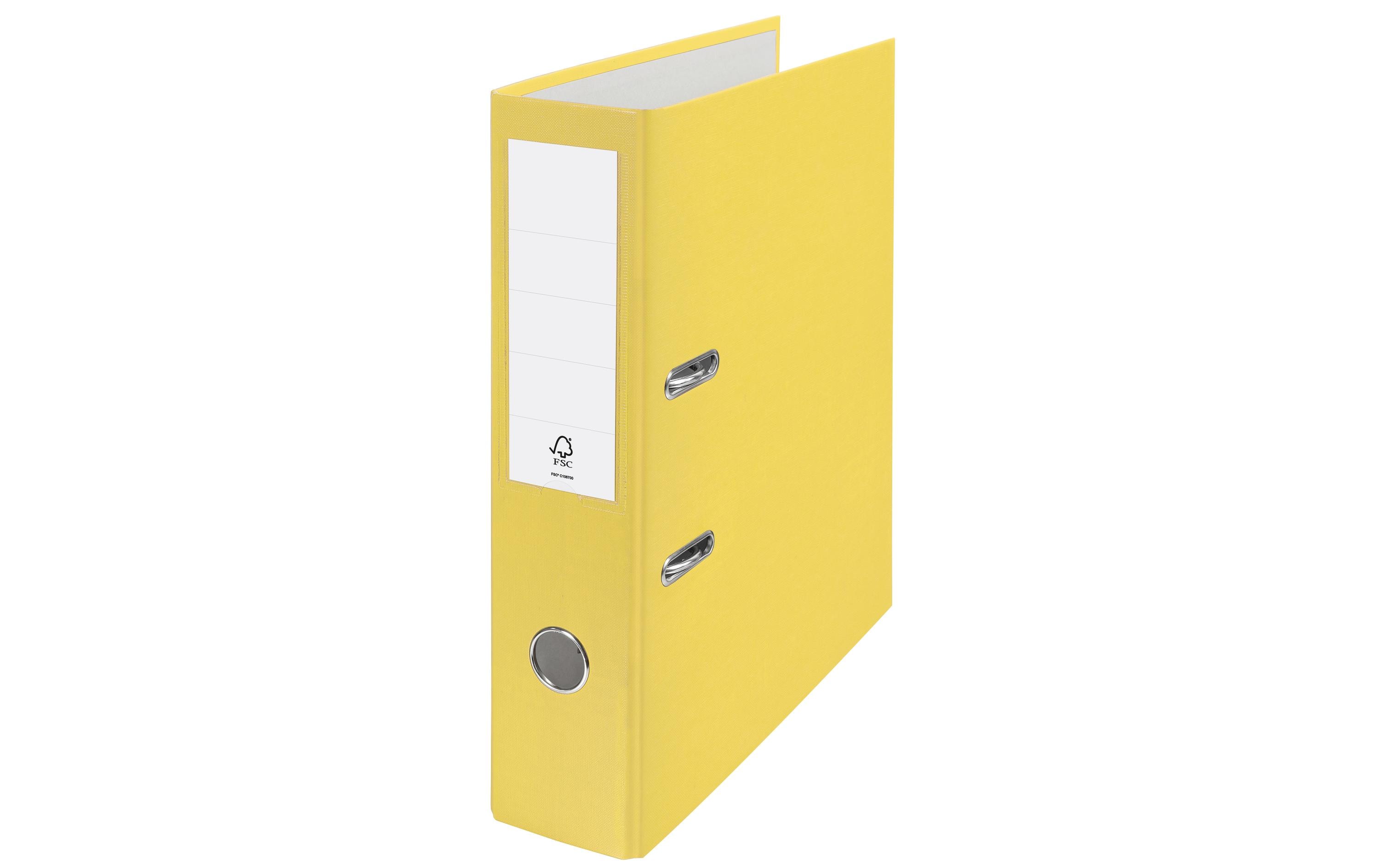 Esselte Ordner Swiss Edition ECO 7.5 cm, Gelb