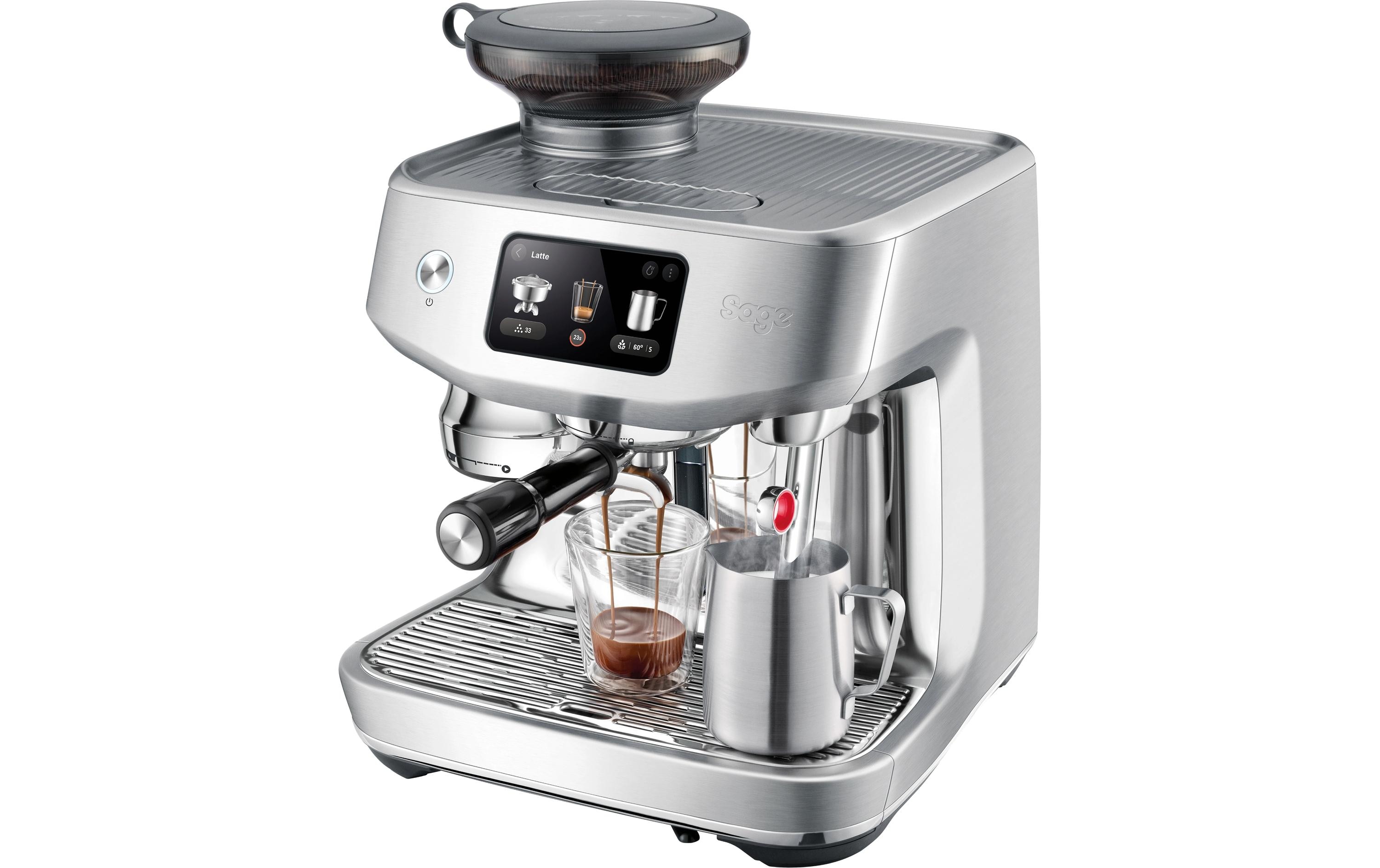 Sage Siebträgermaschine Oracle Jet SES985 Silber