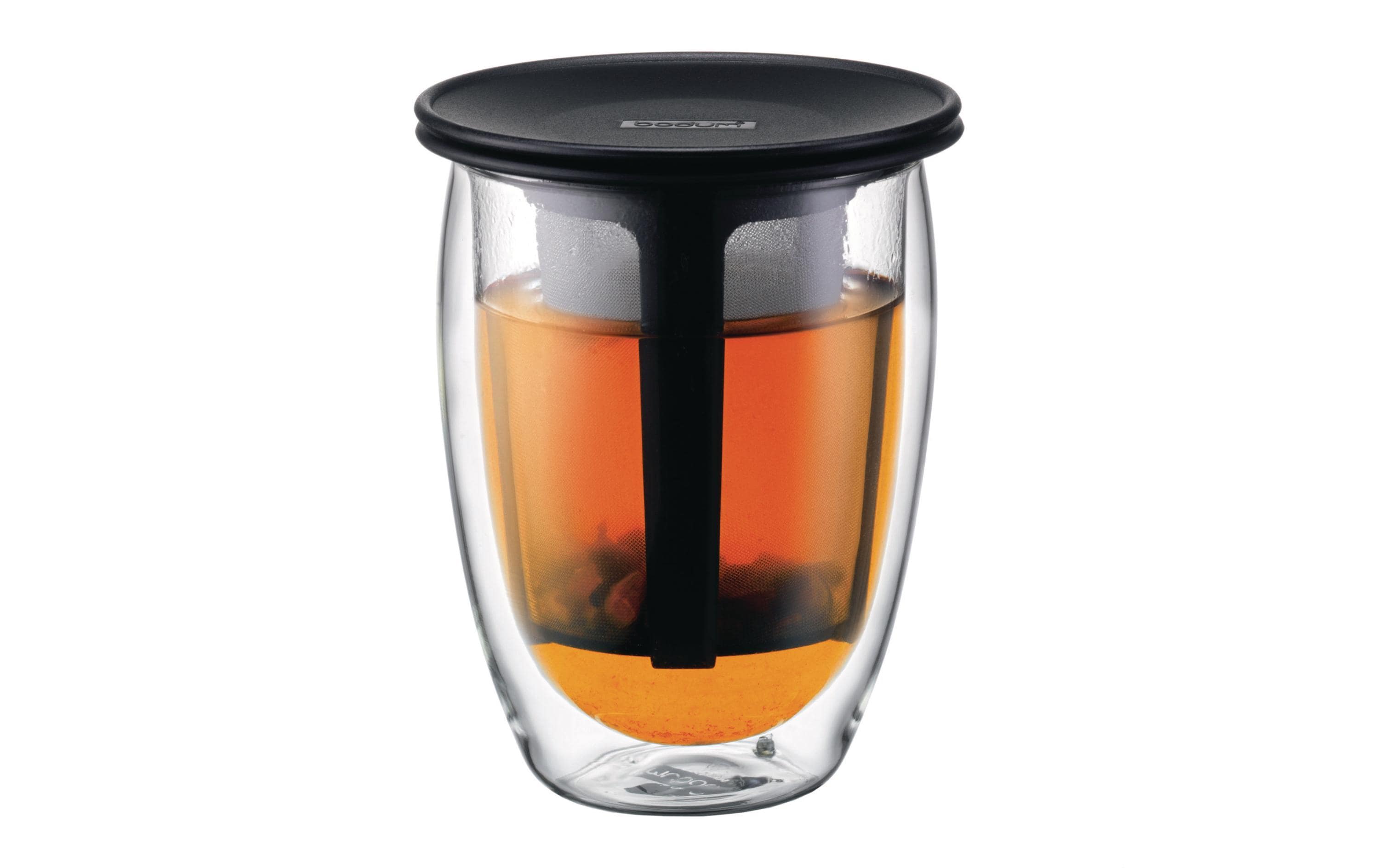 Bodum Teetasse Tea for one 350 ml, 1 Stück, Schwarz