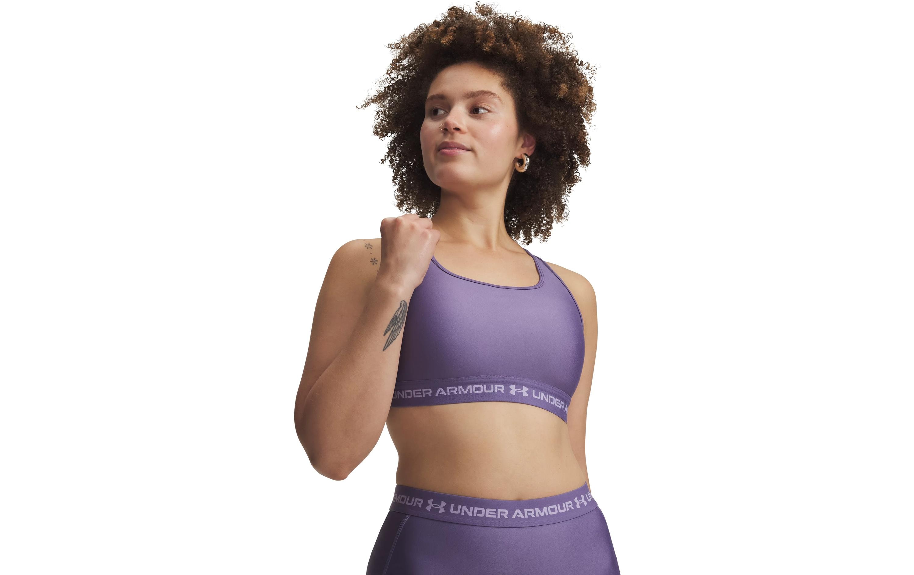 UNDER ARMOUR Sport-BH Crossback Mid Purple Luxe, M