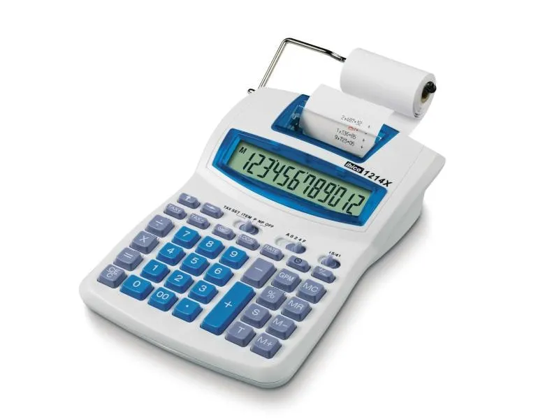 Ibico Bürorechner 1214X mit Druckfunktion Ibico Bürorechner 1214X mit Druckfunktion