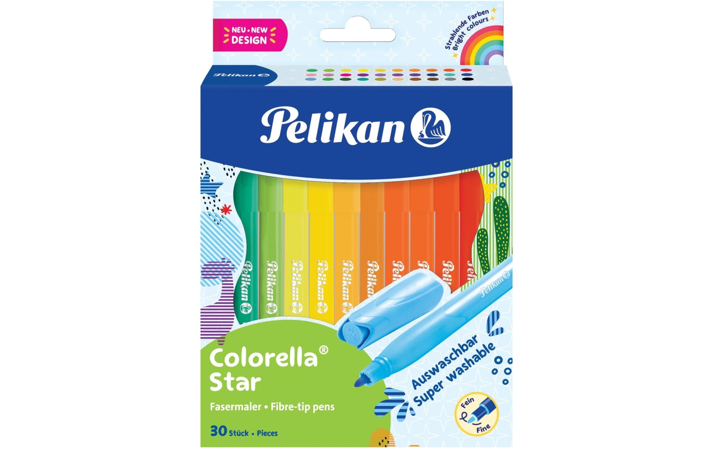 Pelikan Filzstift Colorella Star 0.6 mm, 30 Farben