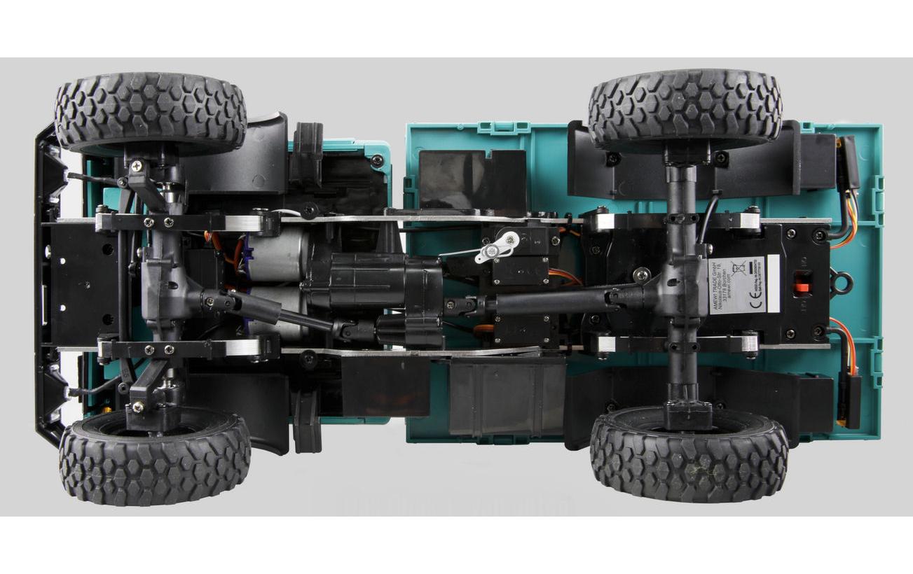 Amewi Mercedes-Benz Unimog Advanced 4WD Orange, RTR, 1:12