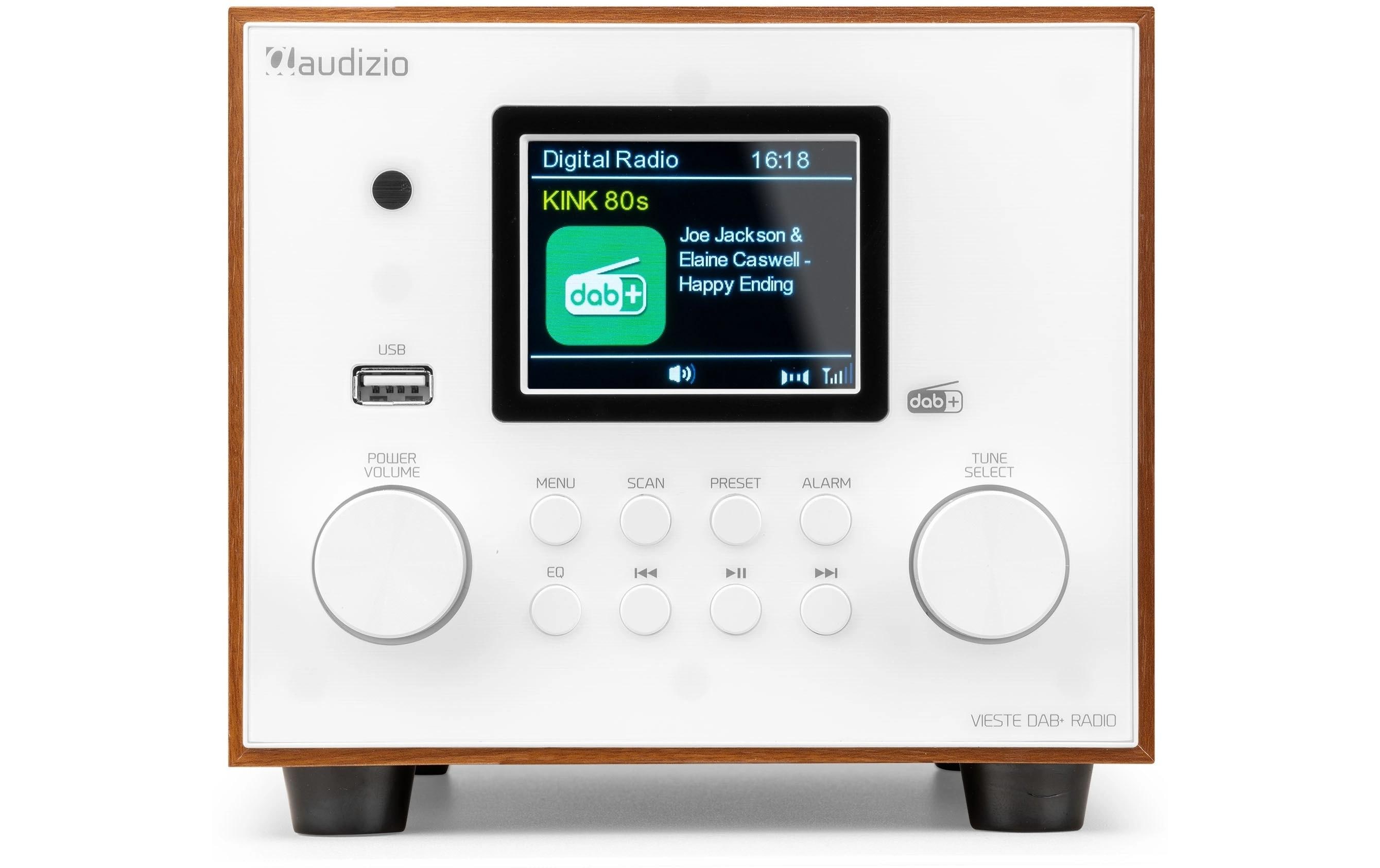 Audizio DAB+ Radio Vieste Weiss