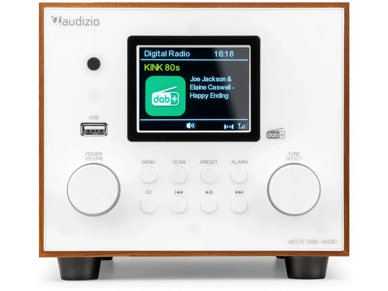 Audizio DAB+ Radio Vieste Weiss Audizio DAB+ Radio Vieste Weiss