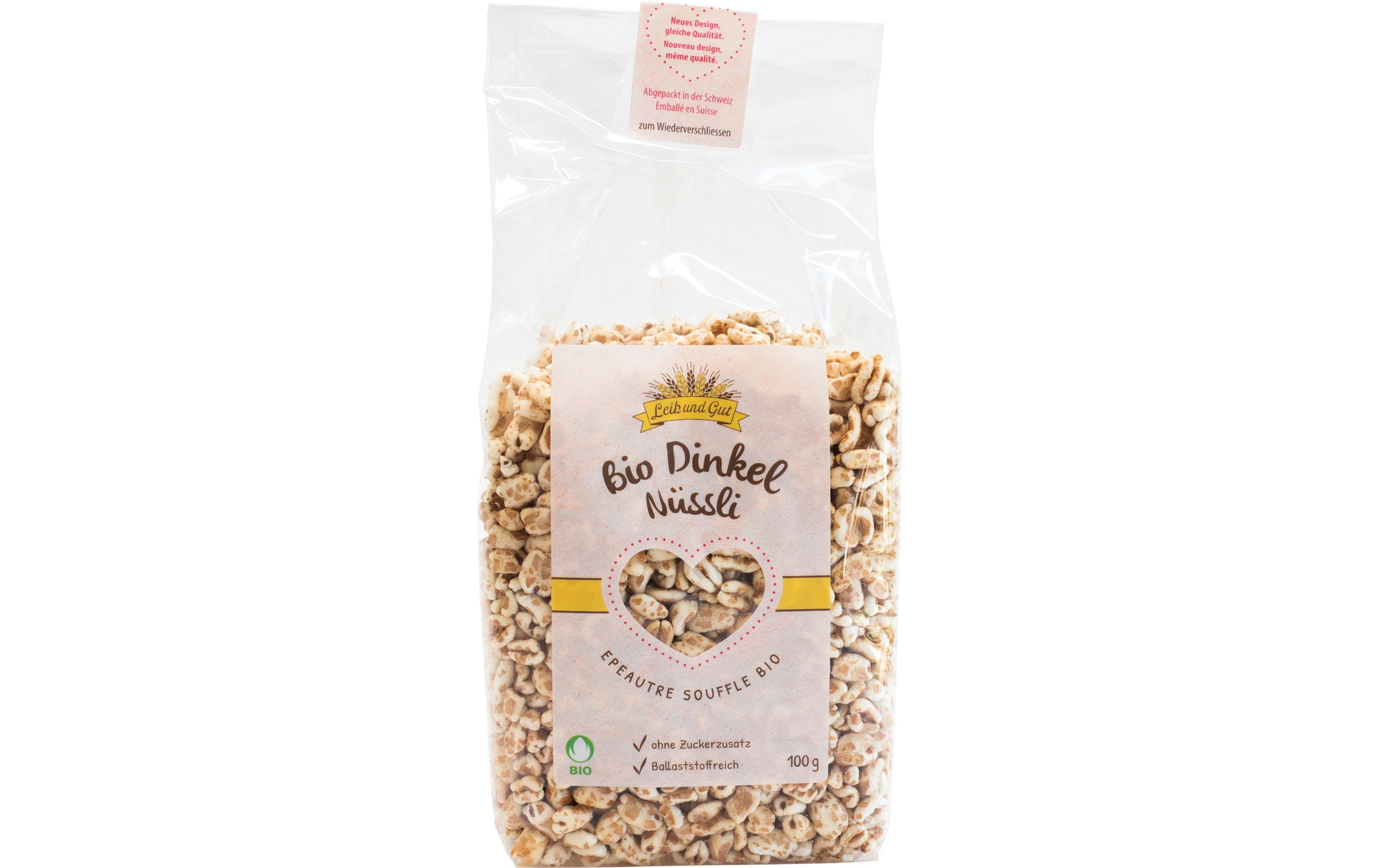 Leib und Gut Bio Dinkel Nüssli 100 g Leib und Gut Bio Dinkel Nüssli 100 g