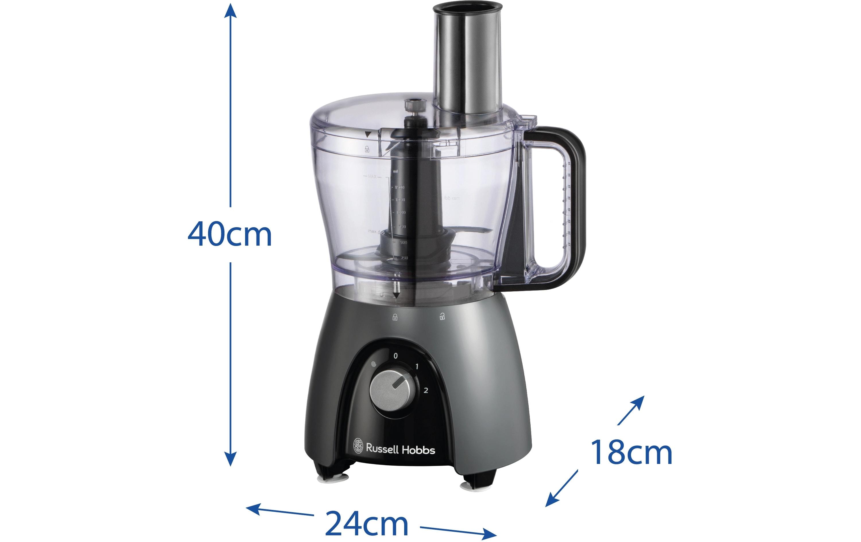 Russell Hobbs Zerkleinerer Desire Anthrazit, 1.5 l