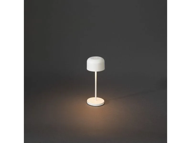 Konstsmide Tischleuchte Lille Mini USB, 2200 / 2700 K, 2.2 W, Weiss Konstsmide Tischleuchte Lille Mini USB, 2200 / 2700 K, 2.2 W, Weiss